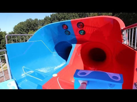 Schloss Dankern - neue Rutsche 2016 | Matt-Racer Mattenrutsche