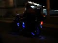 GN125 Motorcycle with strobe Leds ON lk whelen tir3 tir4