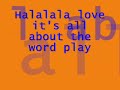 Jason Mraz - Wordplay lyrics