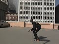 Kobe jumps over a moving car