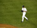 Mariano Rivera enters the game in top of the 9th for the Final time at Yankee Stadium on 9/21/08.