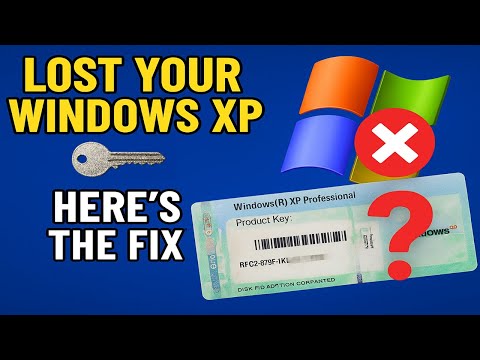 how to obtain xp product key