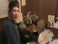 5 Piece Drum Kit Setup - Moon Gel And Aquarian Studio Rings