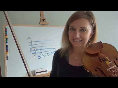 how to read violin notes
