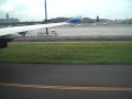 NRT Tokyo Narita Landing Scene from Airplane Boeing B747 10-2011 成田国際空港着陸の光景