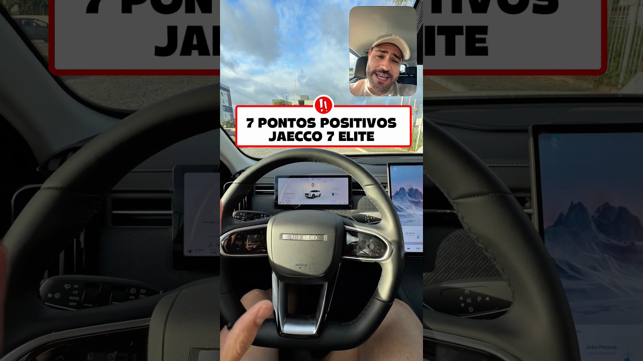 JAECOO 7 ELITE - O que eu mais gostei 🚨