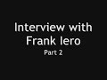 Interview With Frank Iero(Part 2)