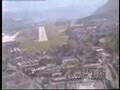Innsbruck airport, landing on RWY 26 at LOWI