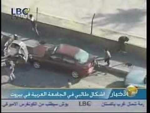 Clashes in Beirut