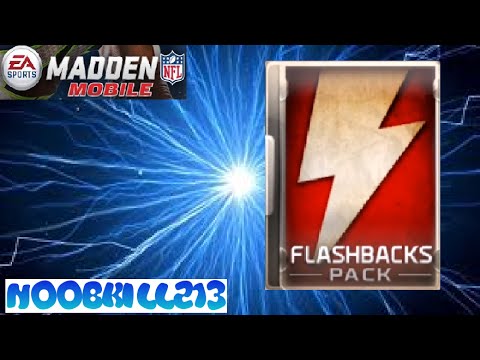 Madden Mobile Flashback Packs Opening!!!