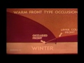 airboyd.tv Department of Defense PIN 27504 AIR MASSES AND FRONTS - THE OCCLUDED FRONT OUTLINES PRINCIPLES OF THE OCCLUDED FRONT; SHOWS HOW IT FORMS AND DISCUSSES ITS ASSOCIATED WEATHER. POINTS OUT EFFECTS OF WARM AND COLD AIR MIXTURES IN SUMMER AND WINTER.