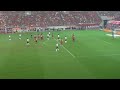 2010/7/31/ 鹿島アントラーズVSヴィッセル神戸 前半26分マルキーニョスのイエローカードシーン