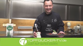 Tatar vom Pommerschen Ochsen | Trüffel Remoulade | Spargel roh mariniertem Spargel | Topfgucker-TV