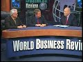 randy ray and jerry lang discuss the mpg cap with norman schwarzkopf of world business review.