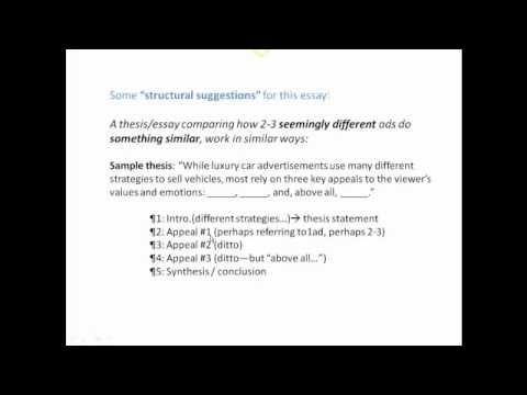 Ad analysis essay topics picture