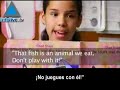 Ni�os leen cuento de Guilad Shalit