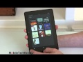Amazon Kindle Fire HDX 7" Tablet review - YouTube
