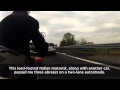 1300 km on a Vespa in 9 minutes