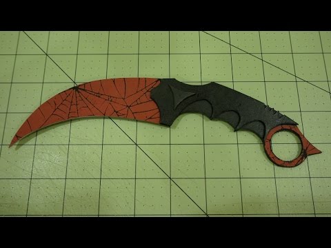 Как сделать свой керамбит в cs go