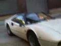 white Ferrari 308 gts