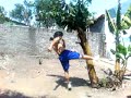 MUAY THAI primitive training.