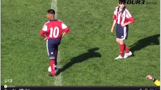 Chivas USA U13 boys are amazing! Possession soccer at it's best!