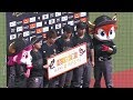2019年8月23日 オリックス・山岡泰輔投手・西浦颯大選手・吉田正尚選手・福田周平選手ヒーローインタビュー