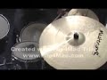 Andy Lindner plays drums