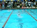 Ash Swimming the 50yd Freestyle