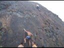 escalando en lanzarote