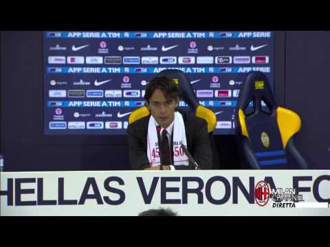 Inzaghi: ''La squadra continua a crescere'' | AC Milan Official Inzaghi: ''La squadra continua a crescere'' | AC Milan Official