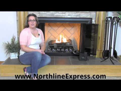 how to get more heat from gas fireplace