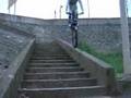 Stunts on a Trials Bike