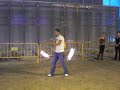 Fire Poi del coco en Madrid