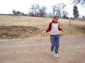 videos de La pequeña Monica Seles (entrenamiento de Soga)