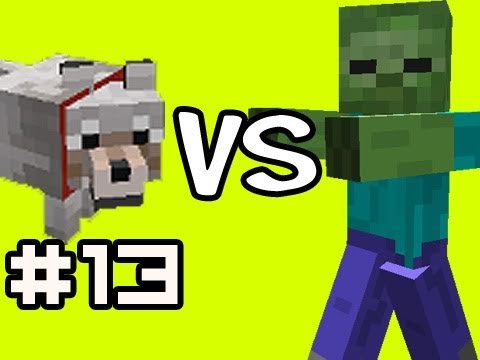 Minecraft Solo: 1000 ZOMBIES! vs 200 Wolves  w/ Nova Ep.13 (Singleplayer Survival) Video