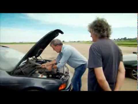 Top Gear – Jeremy Clarkson’s sophisticated way of fixing his BMW Estate