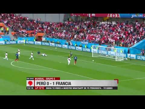 France 1-0 Peru     ( World Cup RUSSIA 2018 )