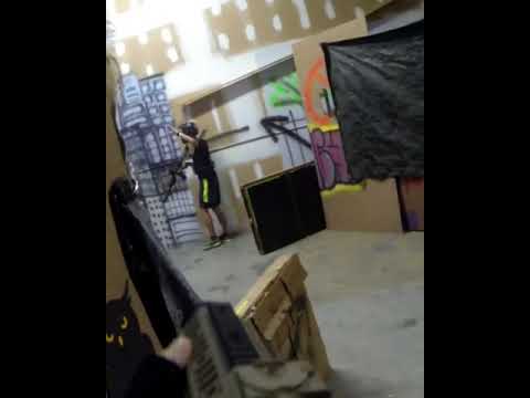 Shooting the same player with my grenade launcher. Sorry about that. #shorts #airsoft #columbia