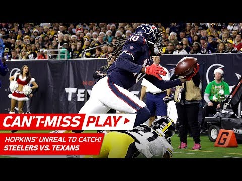 Video: DeAndre Hopkins' TD Grab Might Be Catch of the Year! | Can't-Miss Play | NFL Wk 16 Highlights