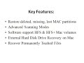 MAC Data Recovery