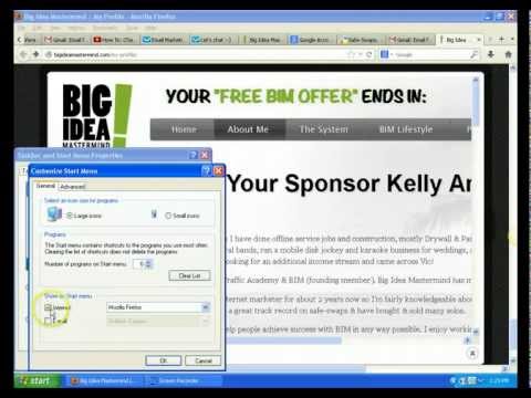 how to define default browser in windows xp