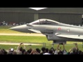 Dassault Rafale & Eurofighter Typhoon at Paris Air show 2011