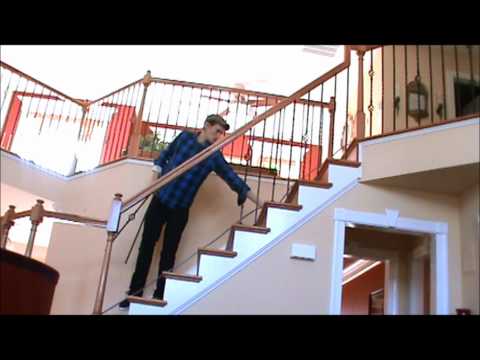 how to fasten iron balusters