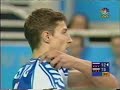 Amazin volleyball action by Vladimir Grbic