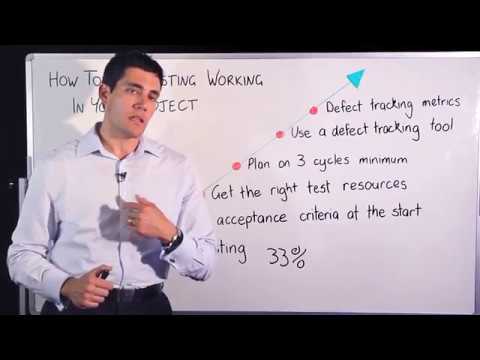 How to Get Testing Working on Projects Video