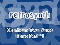 Oberheim Two Voice Demo Part 1