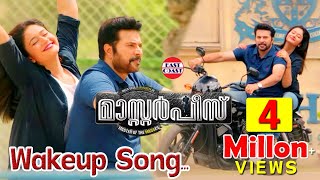 Masterpiece Wakeup Song Official  Mammootty  Mukes