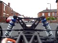 First try at strapping a camera on to the car. It had to be done !