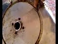remove rust from SS back plate surface